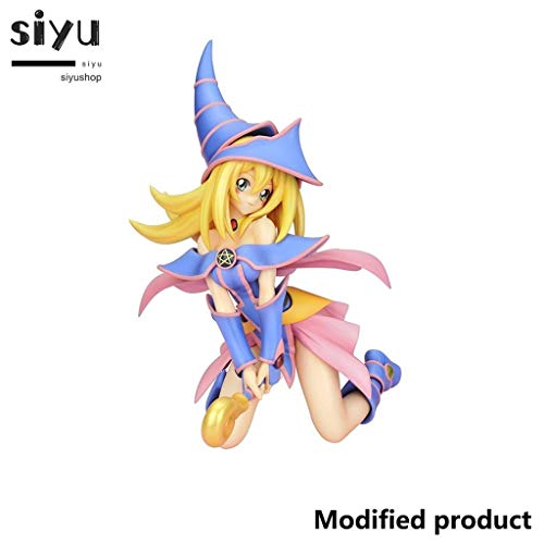 siyushop Yu-Gi-OH Magician Black Girl Ani-Statue - Escultura Altamente Detallada - Juguete Alto 18 Cm (7 Pulgadas) (versión No Original)