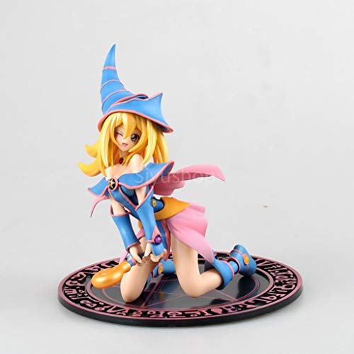 siyushop Yu-Gi-OH Magician Black Girl Ani-Statue - Escultura Altamente Detallada - Juguete Alto 18 Cm (7 Pulgadas) (versión No Original)