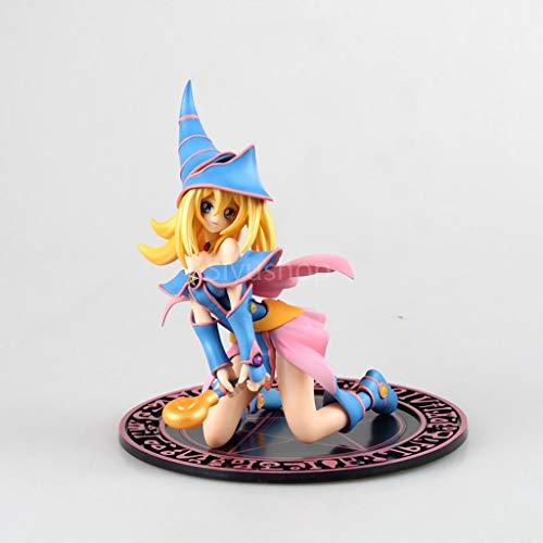 siyushop Yu-Gi-OH Magician Black Girl Ani-Statue - Escultura Altamente Detallada - Juguete Alto 18 Cm (7 Pulgadas) (versión No Original)