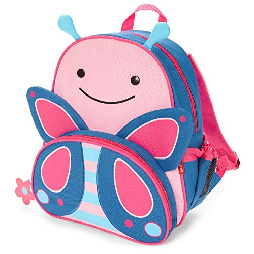 Skip Hop Zoo Pack - Mochila, diseño butterfly, color rosa