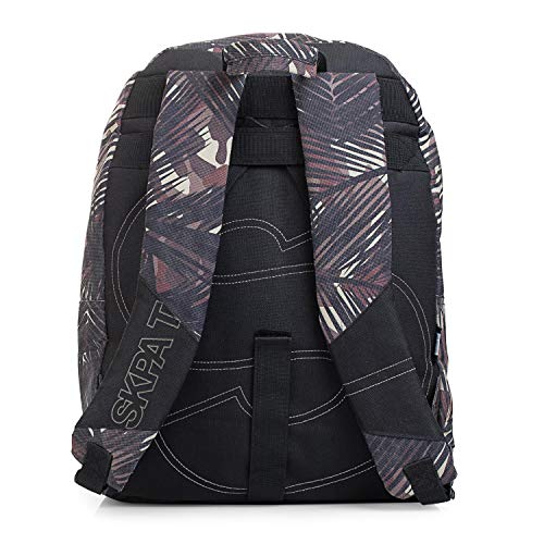 SKPAT - Mochila Escolar Niño Primaria Grande Adaptable a Carro con Ruedas - Mochila Infantil Niño para Colegio Resistente y Ligera de Marca SKPAT. Asa Superior y Tiras Ajustables. 32339, Color Negro