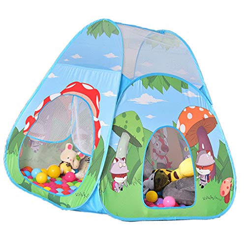 SM SunniMix Tienda de Campaña Infantil Casa de Juego de Seta Toldo de Refugio Mosquitero de Cama para Playa Viaje Camping