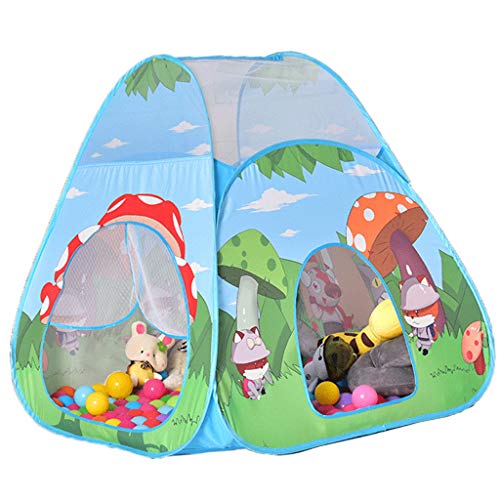 SM SunniMix Tienda de Campaña Infantil Casa de Juego de Seta Toldo de Refugio Mosquitero de Cama para Playa Viaje Camping