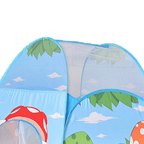 SM SunniMix Tienda de Campaña Infantil Casa de Juego de Seta Toldo de Refugio Mosquitero de Cama para Playa Viaje Camping