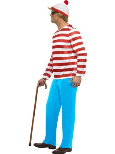 Smiffy's - Disfraz de Wally para hombre, talla 42-44 (34591L)