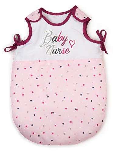 Smoby Baby Nurse-Saco de Dormir para Muñecos Bebé de hasta 42cm, para Niños a Partir de 18 Meses, Color (220360WEB)