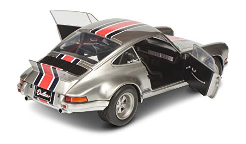 Solido S1801112 Porsche 911 RSR, Backdating Outlaw, Rothsport Racing, 1973, Modelo de Coche, Escala 1:18, Color Gris