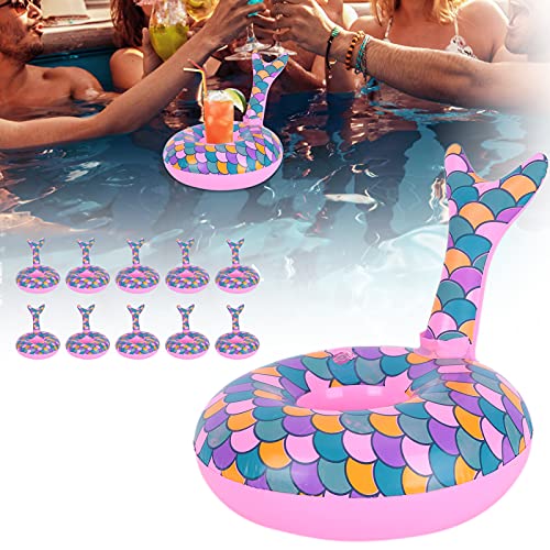 SONK Soporte para Flotador para Bebidas, Posavasos para Vasos de Bebidas Multiusos, Limpieza Y Rápida para Fiestas en la Playa para Piscina