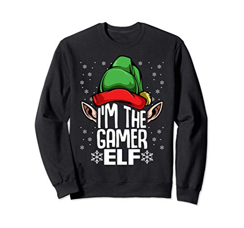 Soy el duende de los juegos de Navidad Consola de juegos de Sudadera