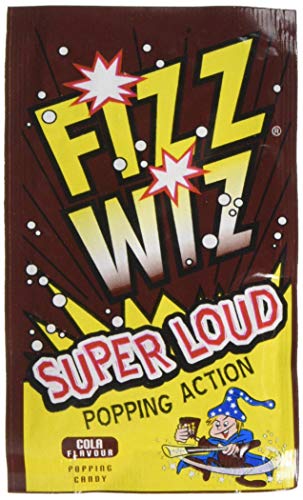 Space Dust Popping Candy, Cola Flavour, 10 packets by party bag sweets