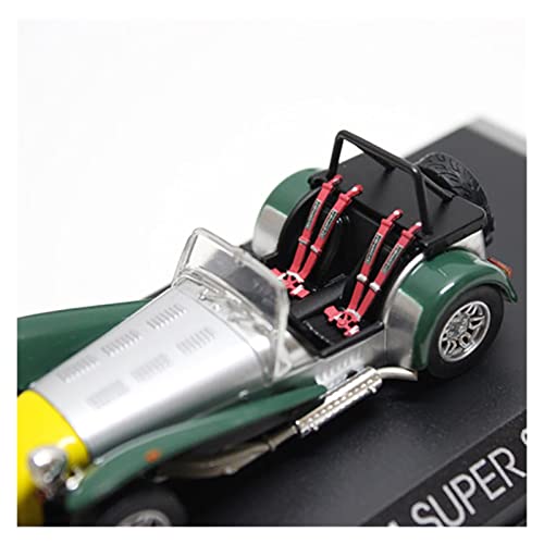 SRJCWB Auto Modelo para Caterham Supercar Racing Car Diecast 1/43 Aleación Modelo De Coche Colección De Adultos Decoración Regalo Coche fundición a presión