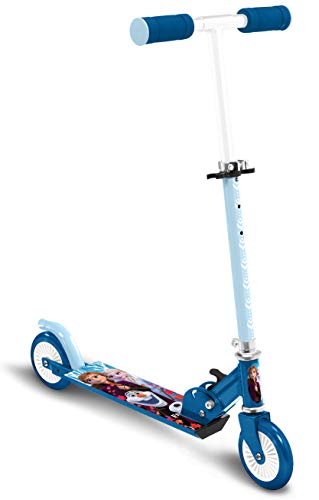 Stamp- Scooter Foldable Frozen II, Color Azul, (RN244042)