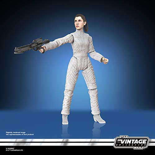 Star Wars La colección Vintage - Figura de Princess Leia Organa (Bespin Escape) a Escala de 9,5 cm Imperio contraataca