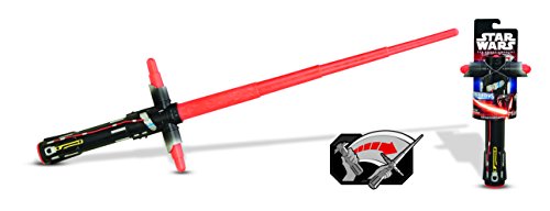 Star Wars - Sable Extensible Kylo REN, Color Rojo (Hasbro B3691EU4)