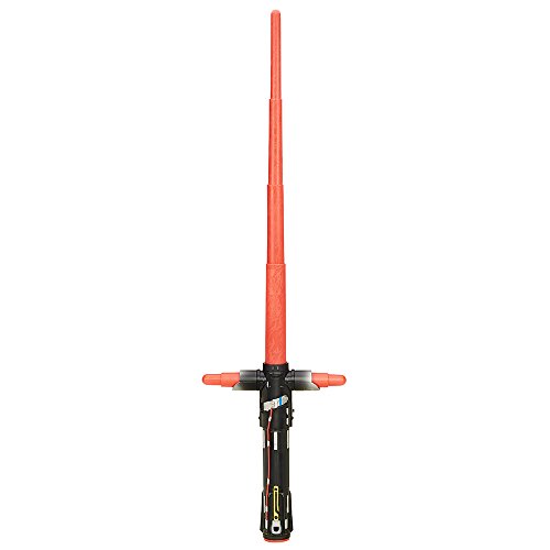 Star Wars - Sable Extensible Kylo REN, Color Rojo (Hasbro B3691EU4)