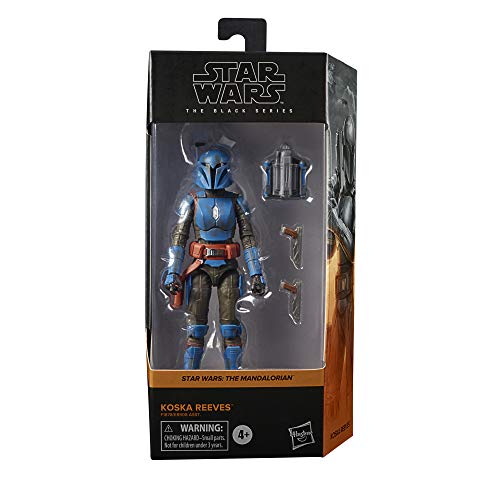 Star Wars The Black Series Credit Collection - Figura Koska Reeves a Escala de 15 cm con Accesorios - The Mandalorian - Edad: 4+