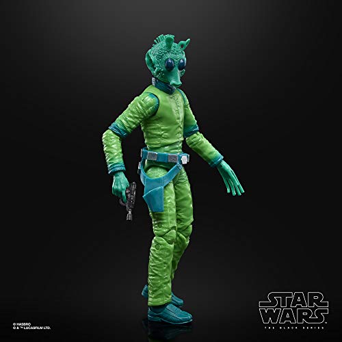 Star Wars The Black Series - Greedo a Escala de 15 cm - 50.º Aniversario de Lucasfilm - Figura de la trilogía Original de Star Wars - Edad: 4+