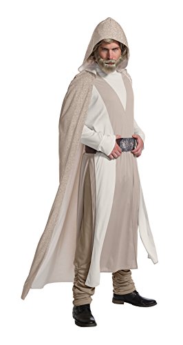 Star Wars The Last Jedi Deluxe Luke Skywalker Adult Fancy dress costume Standard