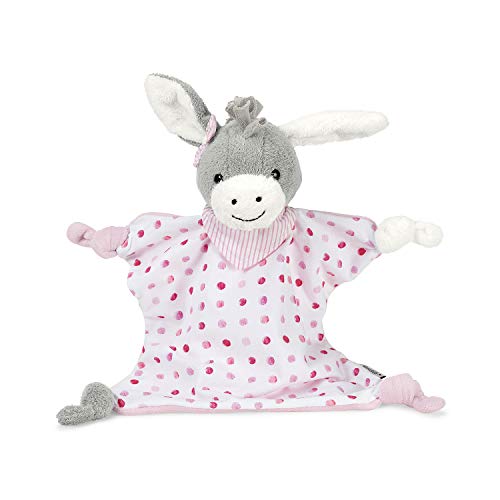 Sterntaler Doudou Chica Emmi, Edad: para bebés a Partir del Primer Mes, Tamaño: 30 cm, Color: Gris/Rosa