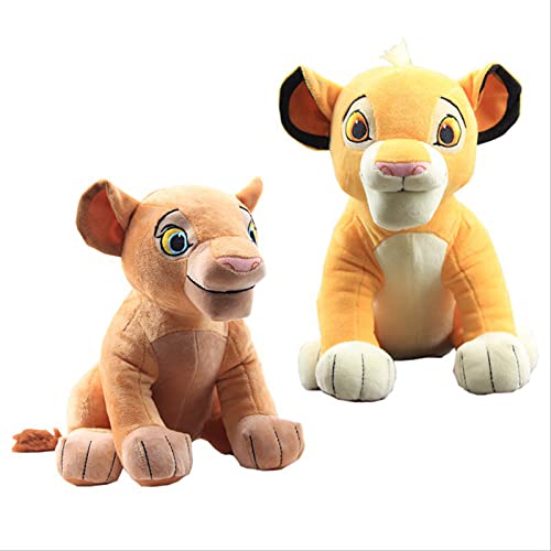 SUIBAINGAO 26cm El Rey León Juguetes De Peluche Simba Nala Lindos Animales Suaves León Muñecos De Peluche para Niños Regalos De Cumpleaños