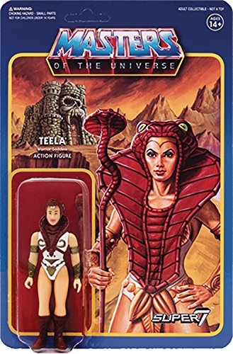 Super 7 Figura de acción de Masters of The Universe Wave 3: Teela