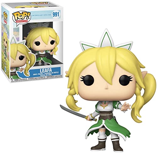 Sword Art Online - Figura de vinilo Leafa Funko Pop! (con funda protectora compatible con caja emergente)