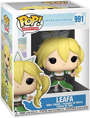 Sword Art Online - Figura de vinilo Leafa Funko Pop! (con funda protectora compatible con caja emergente)