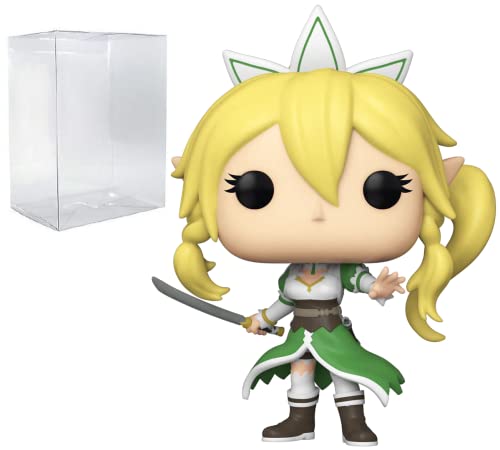 Sword Art Online - Figura de vinilo Leafa Funko Pop! (con funda protectora compatible con caja emergente)