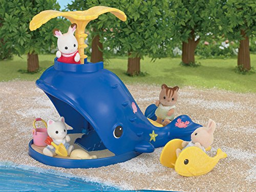 SYLVANIAN FAMILIES- Animales Ballena chapotea y Juega (Epoch para Imaginar 05211)