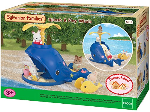 SYLVANIAN FAMILIES- Animales Ballena chapotea y Juega (Epoch para Imaginar 05211)