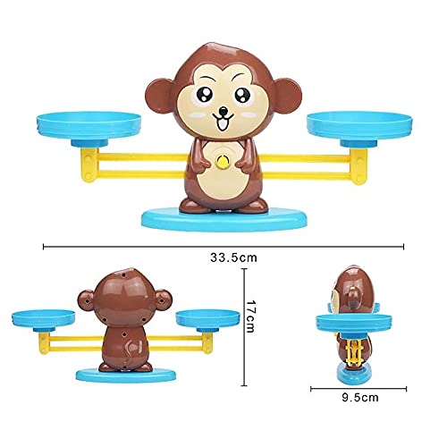 Taitan Monkey Balance Juego de matemáticas Interesante Educativo Niños Juguetes de Aprendizaje Regalo Creativo para Niño y Niña