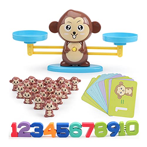 Taitan Monkey Balance Juego de matemáticas Interesante Educativo Niños Juguetes de Aprendizaje Regalo Creativo para Niño y Niña