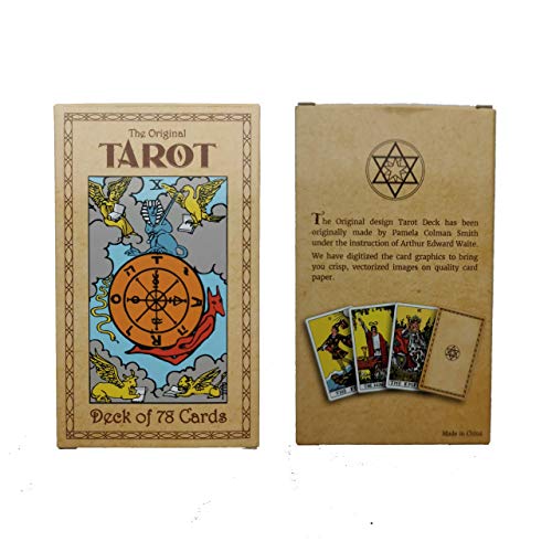 Tarot Cards - 78 unids/set - Original Smith-Waite Rider Centennial Deck con 100 páginas guía libro - Pamela Colman principiante o experimentado