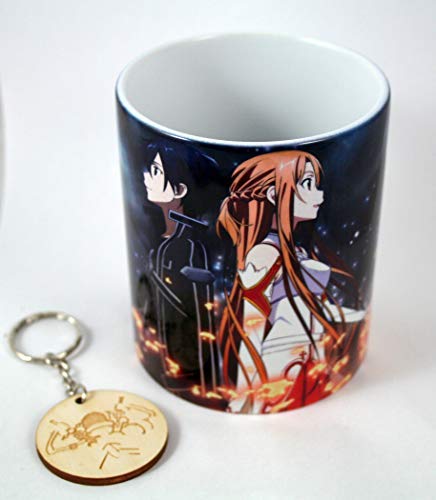 Taza y Llavero Sword Art Online