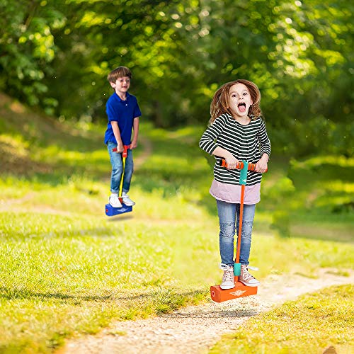 Tesoyzii Juguetes Niña 3 4 5 6 7 8 Años, Pogo Stick Regalos Niños 3 4 5 6 7 8 Años Saltador Niños Regalos de Cumpleanos 3-8 Años Juguetes para Niñas de 3 4 5 6 7 Años Pelota Saltarina Niños