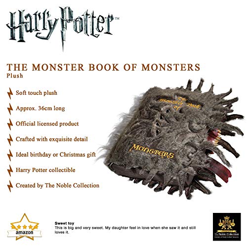 The Noble Collection The Monster Book of Monsters Plush