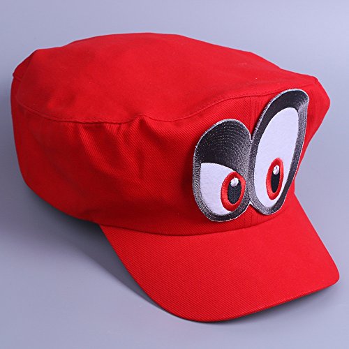 thematys® Gorra de Héroe Infantil de Superhéroe - Juego de Disfraces para Adultos y Niños - Perfecto para Carnaval y Cosplay - Disfraz de Fontanero como Gorra de Disfraz para Niños (Style003)