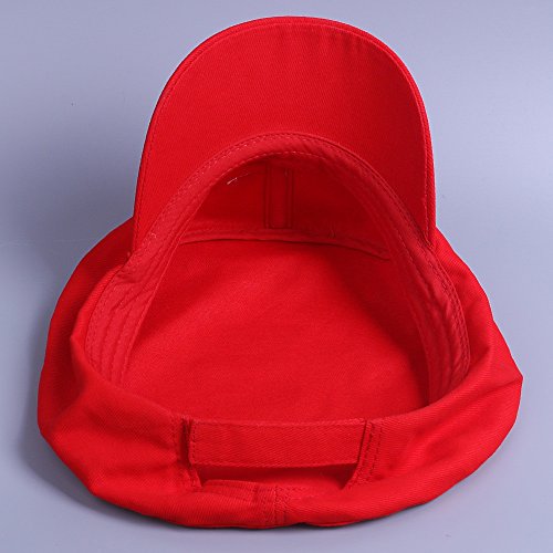 thematys® Gorra de Héroe Infantil de Superhéroe - Juego de Disfraces para Adultos y Niños - Perfecto para Carnaval y Cosplay - Disfraz de Fontanero como Gorra de Disfraz para Niños (Style003)