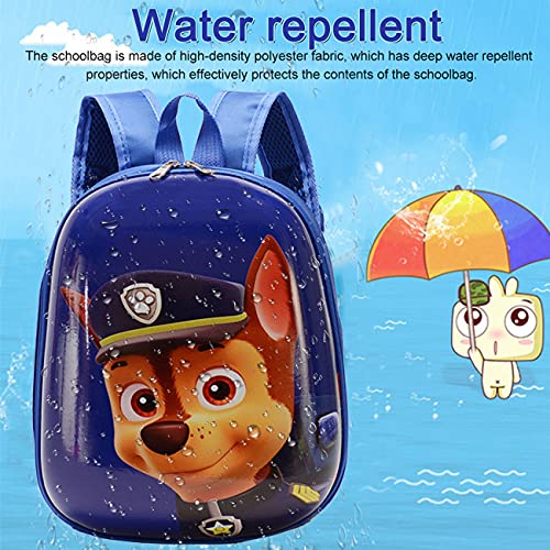 Tomicy Paw Dog Patrol Mochilas Infantiles Guarderia Mochilas Patrulla Canina Chase Bolsas Escolares De Dibujos Animados para Niños De 3 A 6 Años Azul