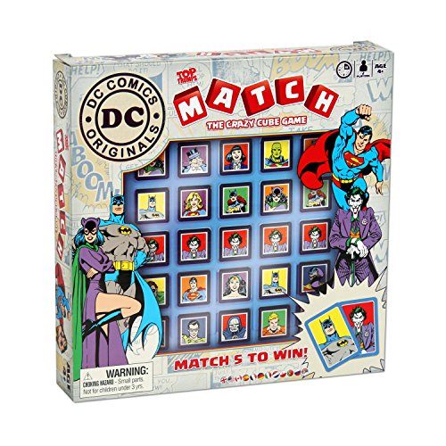 Top Trumps Super Heroes DC Comics Match Juego de Mesa, Multicolor (Winning Moves 001748)