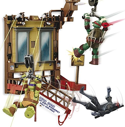 TORTUGAS NINJA - Playset Z Line Ventana (Giochi Preziosi 95040)