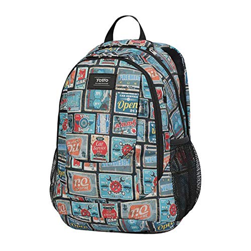 TOTTO Morral Goctal Mochila, Unisex Adulto, Multicolor, Talla Única