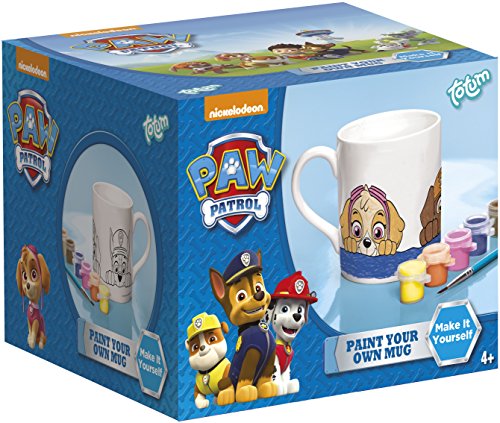 Totum Paw Patrol Nickelodeon Kit de Pintura para Tazas