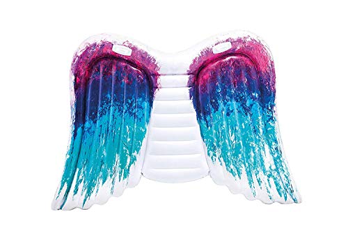 TOYLAND Flotador Inflable para Piscina Giant Colouful Angel Wings - 2.51m x 1.60m (99 "x 63") - Summer Beach & Pool Lilo