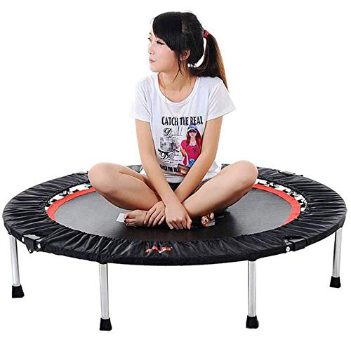 Trampolín TBTBGXQ para niños con colchón de resorte antideslizante impermeable durable para interiores y exteriores Trampolín Maxim carga de seguridad 200 kg 140 x 122 x 88 cm