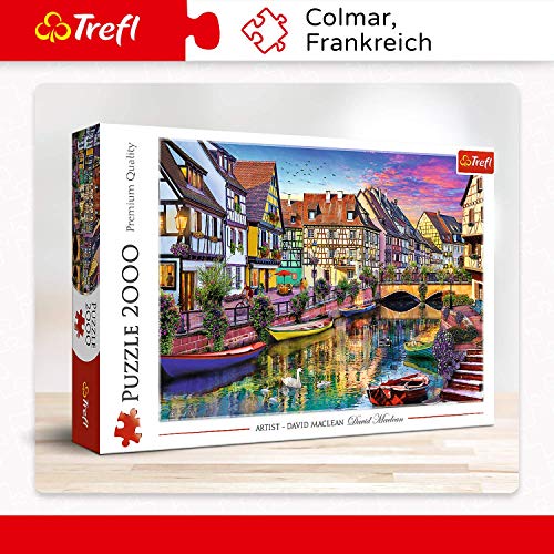 Trefl- Colmar, Frankreich 2000 Teile, Premium Quality, für Erwachsene und Kinder AB 12 Jahren Puzzle, Multicolor (27118)