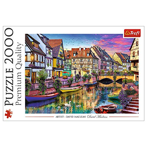 Trefl- Colmar, Frankreich 2000 Teile, Premium Quality, für Erwachsene und Kinder AB 12 Jahren Puzzle, Multicolor (27118)