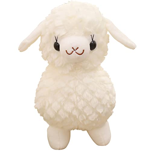 TROYSINC Peluche de alpaca, dulce peluche para niños, juguete para niñas y niños, decoración para habitación infantil (32 cm)