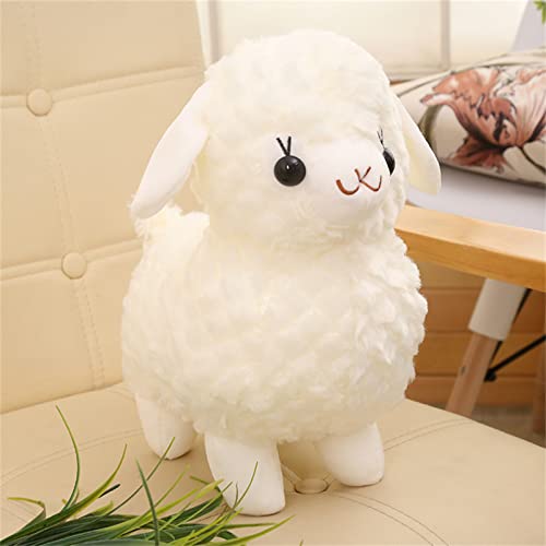 TROYSINC Peluche de alpaca, dulce peluche para niños, juguete para niñas y niños, decoración para habitación infantil (32 cm)