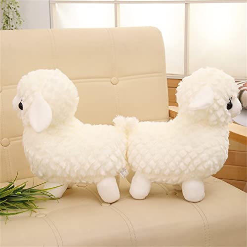 TROYSINC Peluche de alpaca, dulce peluche para niños, juguete para niñas y niños, decoración para habitación infantil (32 cm)